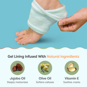 ZenToes worn during sleep demonstrating overnight hydration