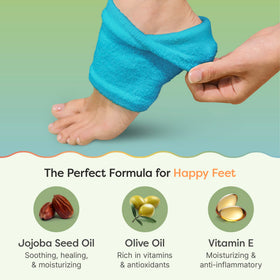 ZenToes wide-width sock worn on foot demonstrating roomy, relaxed fit