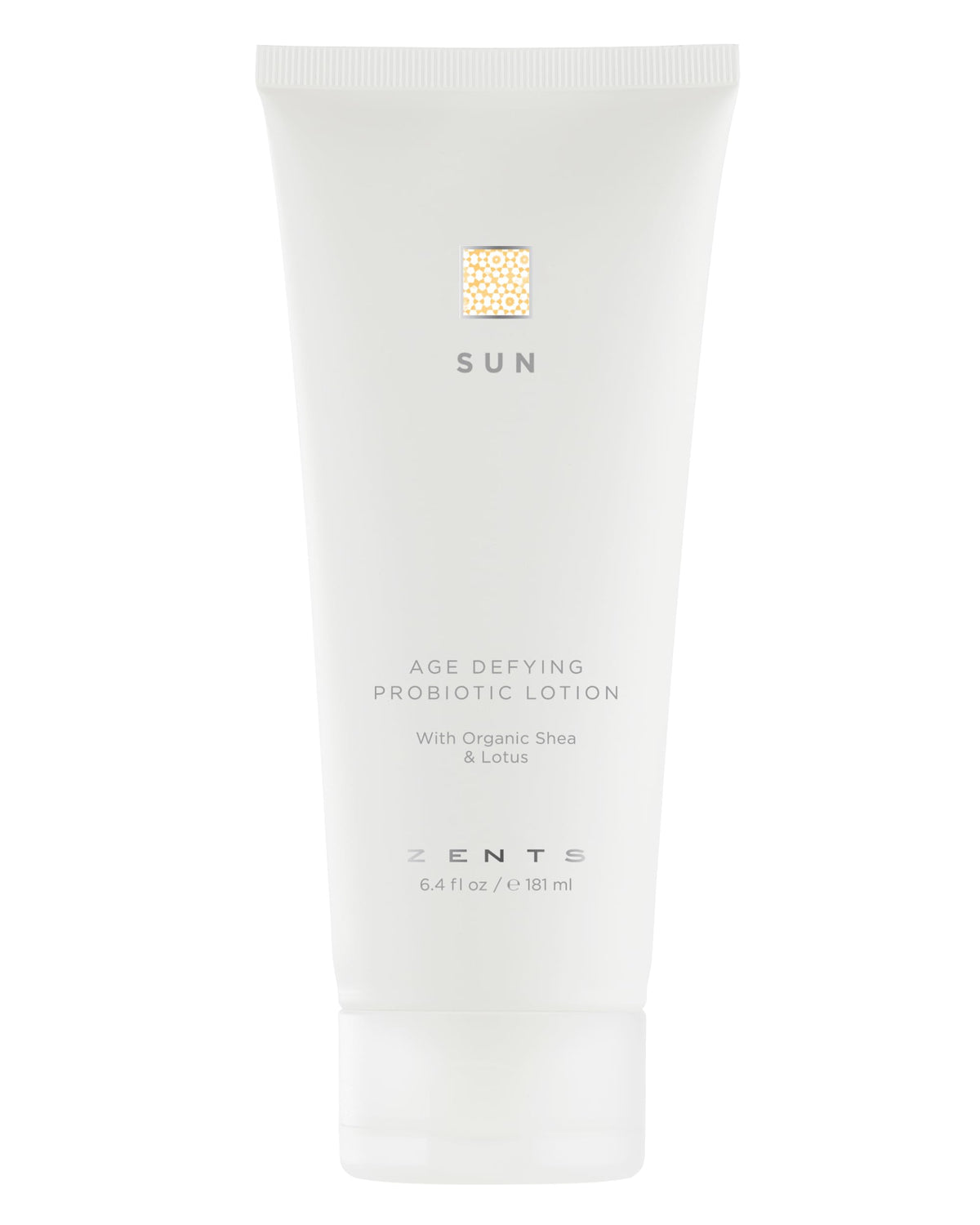 Zents front packaging showing bottle and warm golden label benefits hydration