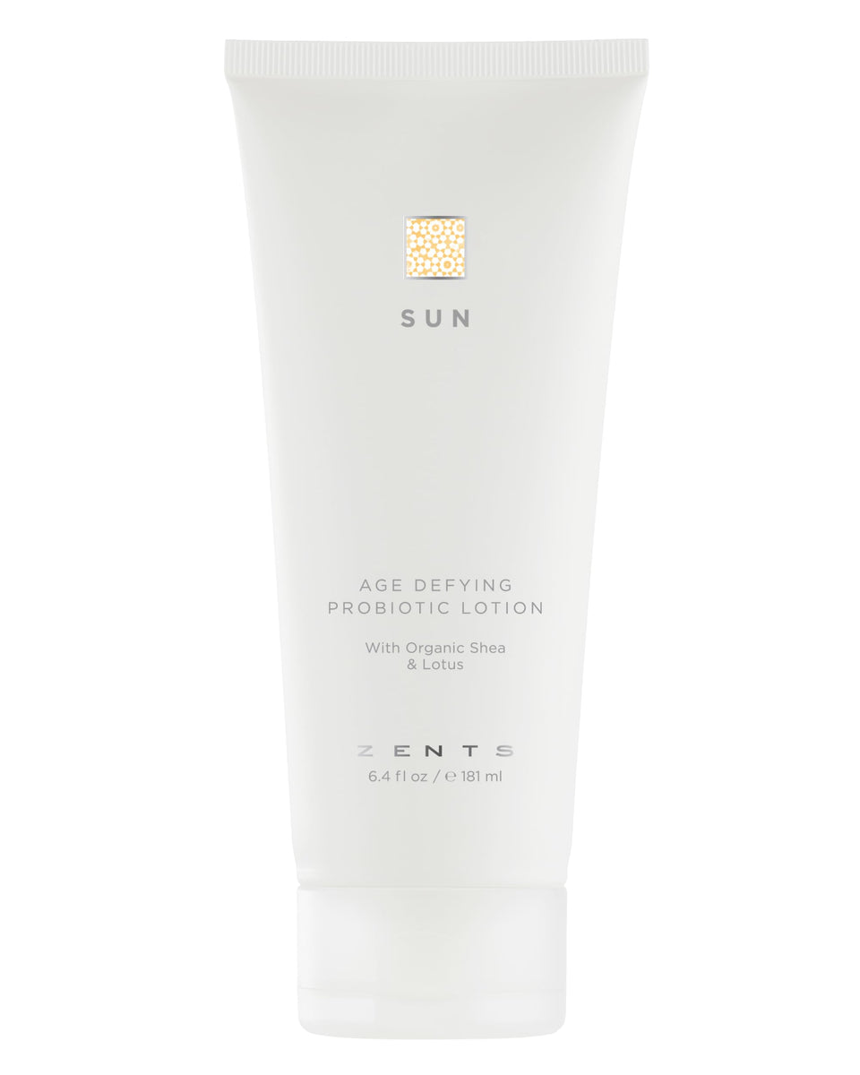 Zents front packaging showing bottle and warm golden label benefits hydration