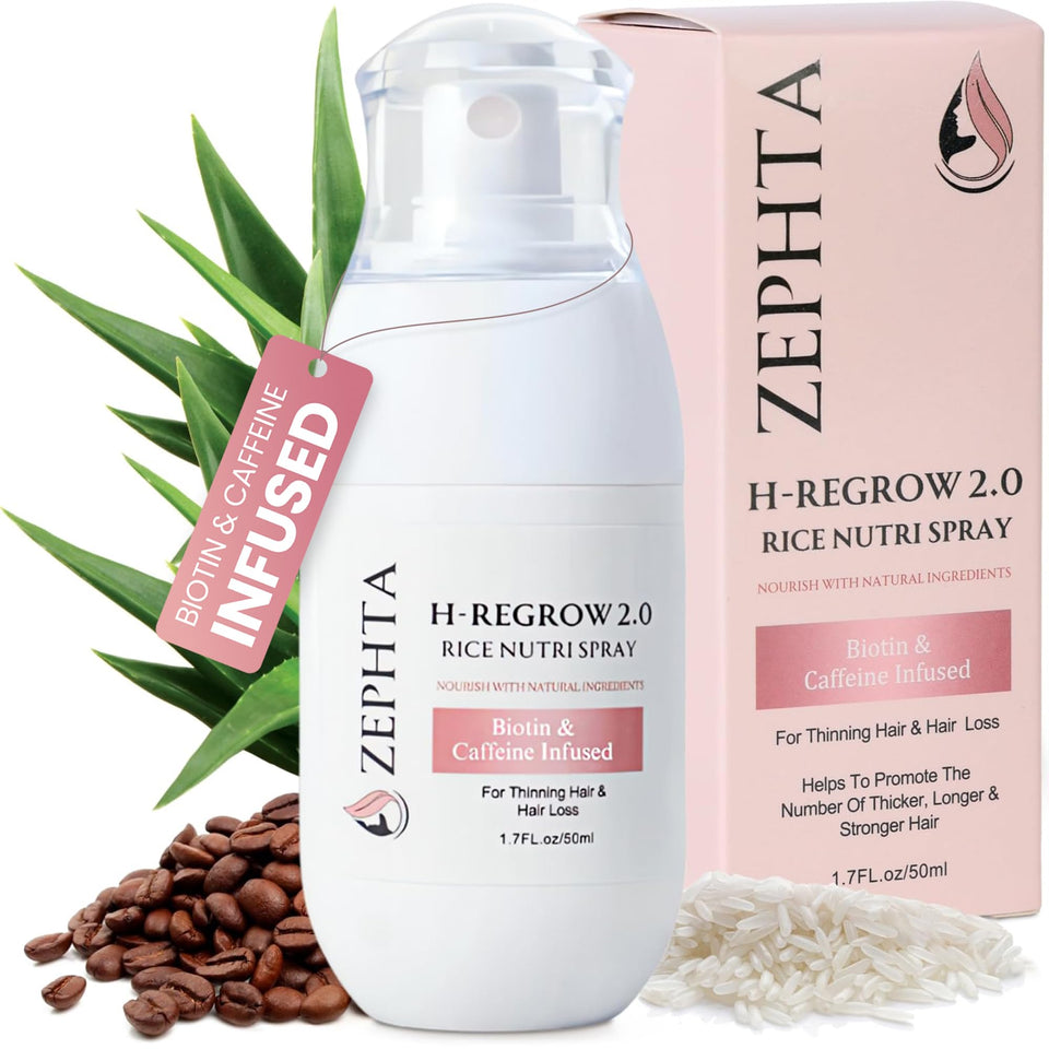 Zephta front packaging showing 1.7 fl oz bottle and label benefits