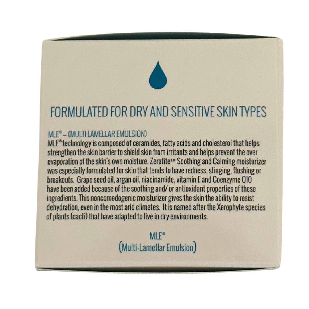 ZERAFITE applied on hand demonstrating quick absorption and calming benefit