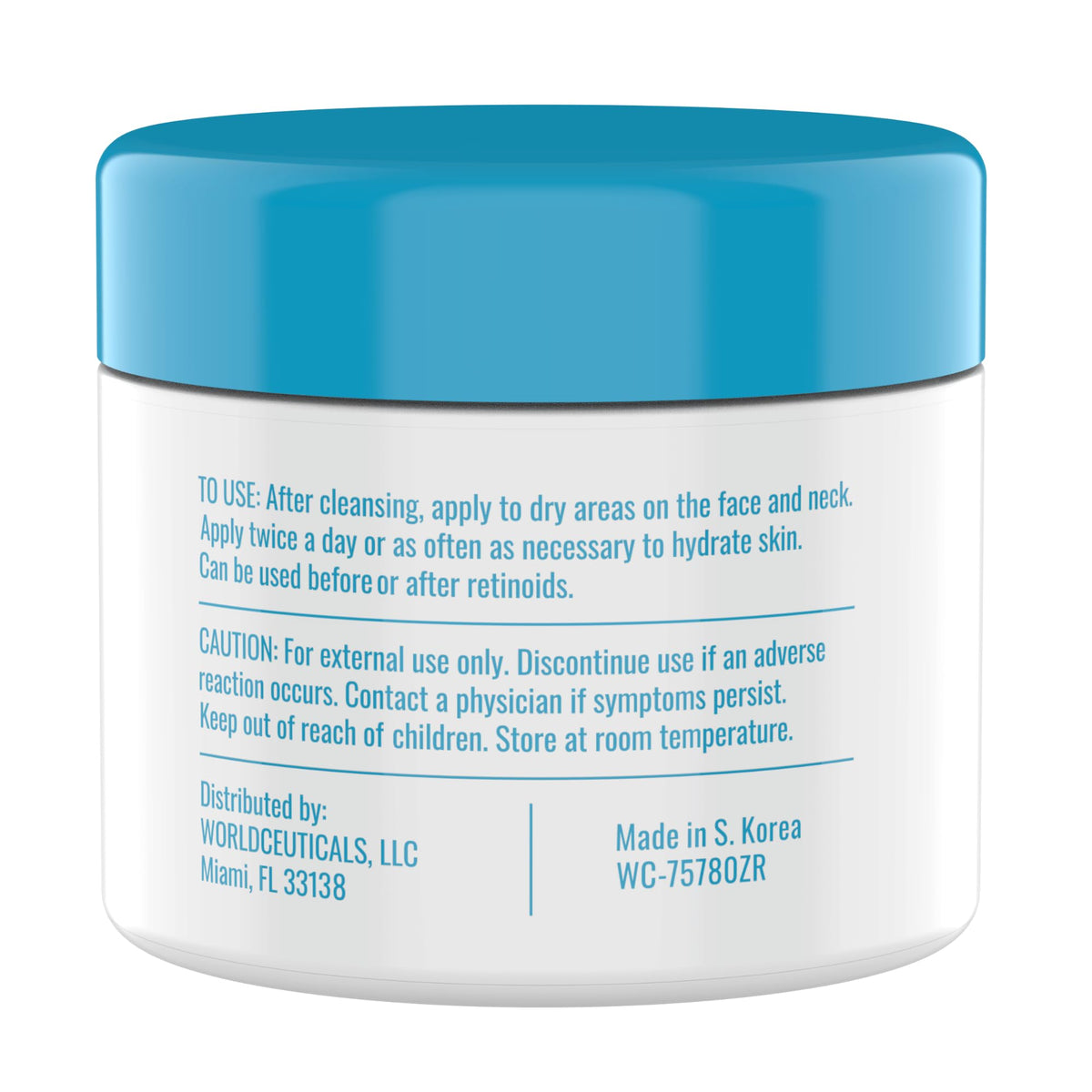 ZERAFITE cream texture close-up, demonstrates smooth fast-absorbing hydration