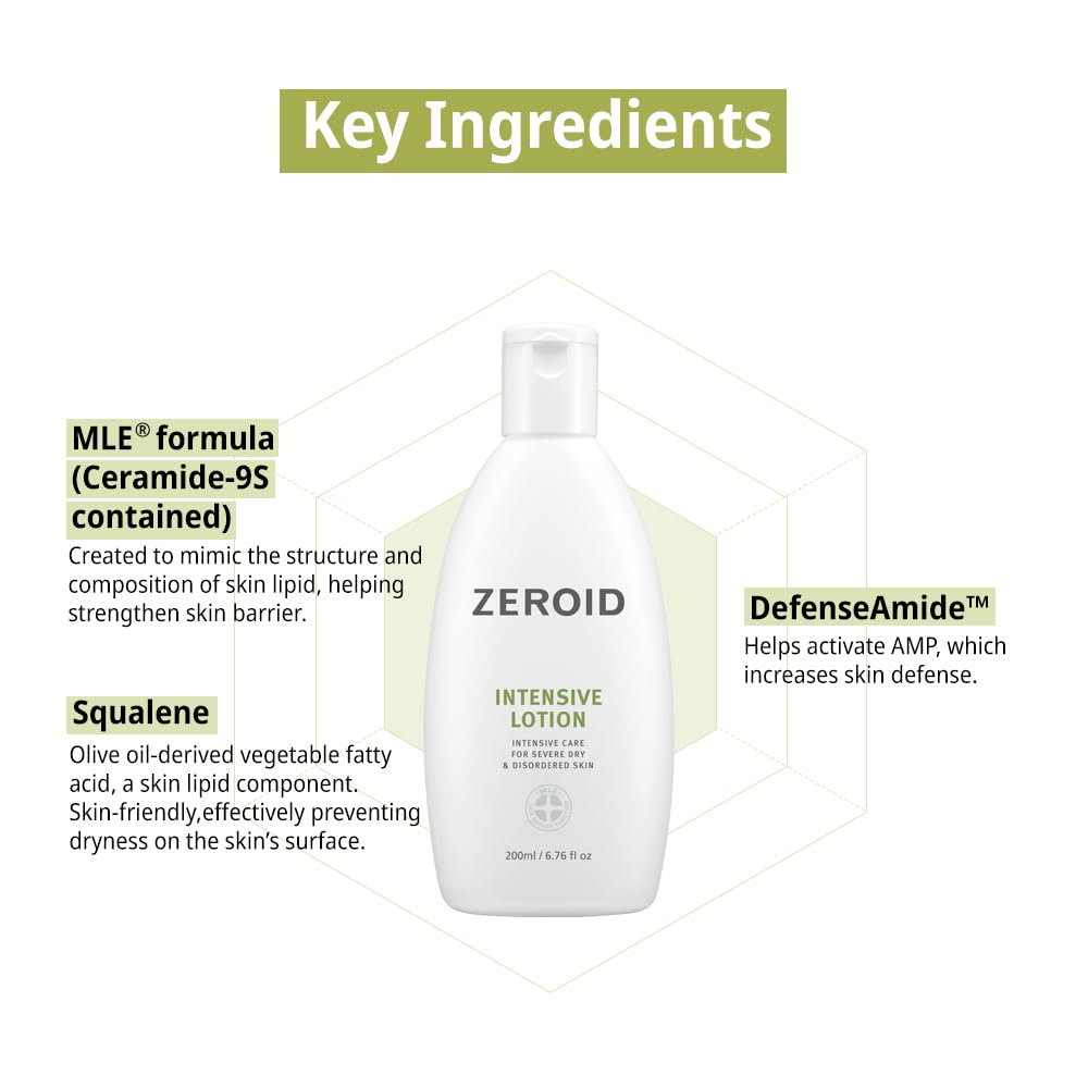 ZEROID baby-safe use demonstrating gentle hydration for infant and child skin