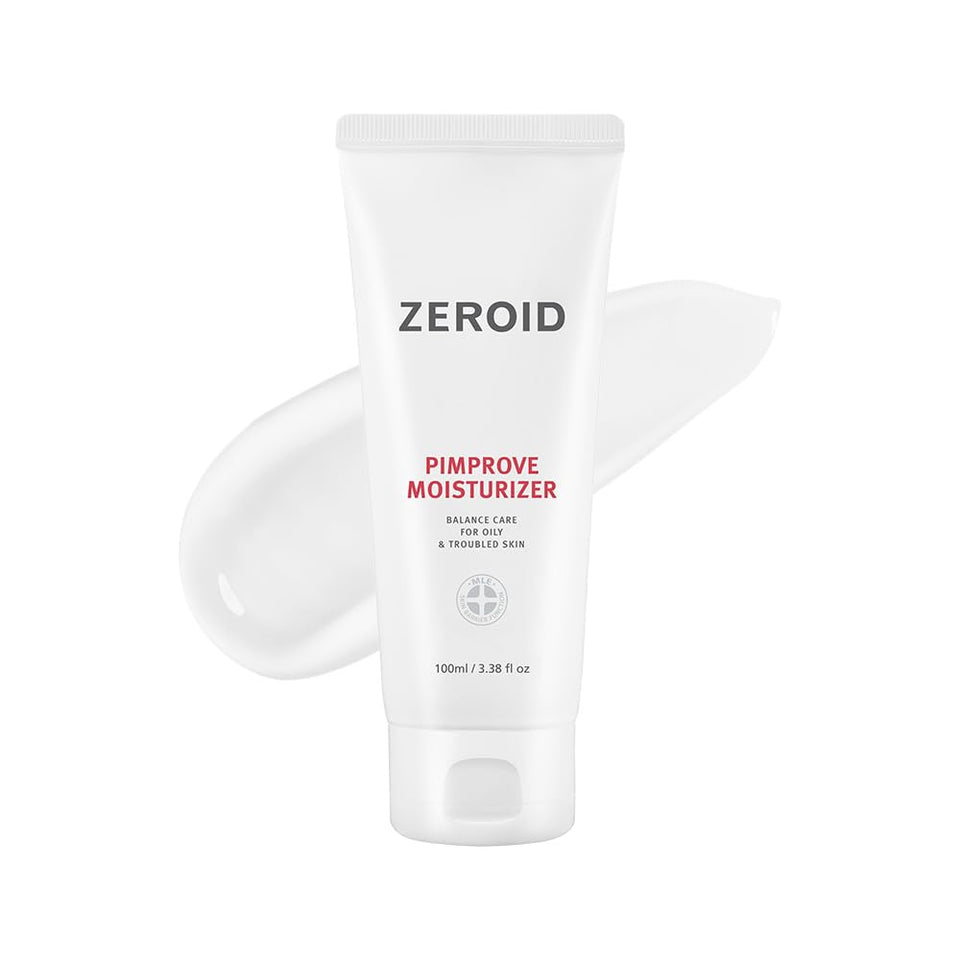 ZEROID front packaging showing 100ml tube and branding, clear product benefit