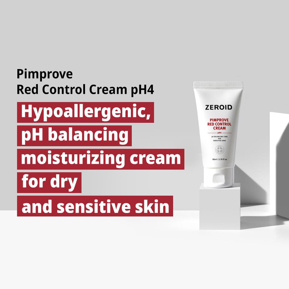 ZEROID open jar texture shot, smooth cream for quick absorption