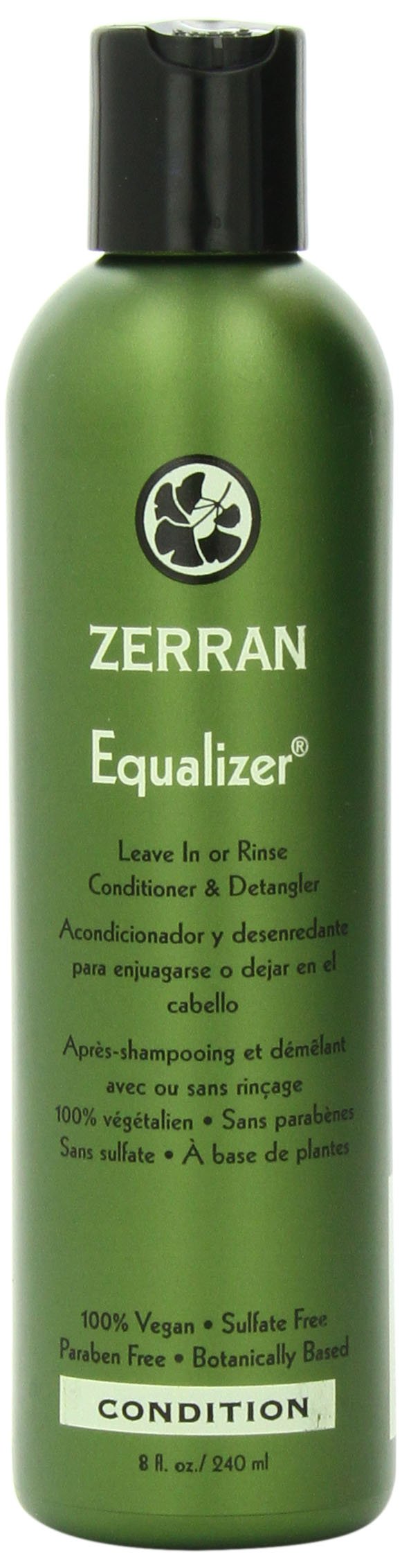 Zerran Equalizer front bottle showing 8 oz packaging and everyday styling benefit