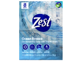 Zest rich foam lather created by Ocean Breeze bar for effective cleansing