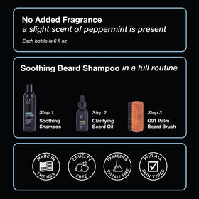 ZEUS bottle on bathroom shelf showing grooming routine and organized storage benefit