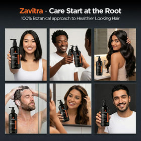 Zevitra on bathroom shelf in lifestyle setting showing salon-quality routine at home