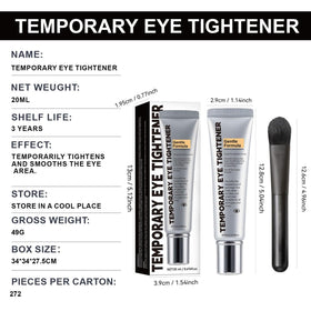 ZFTRACKER applying cream under eye for instant smoothing effect