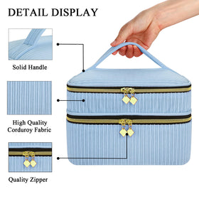 ZFZGFRCS top handle shown with hand for scale indicating easy carrying and balanced weight