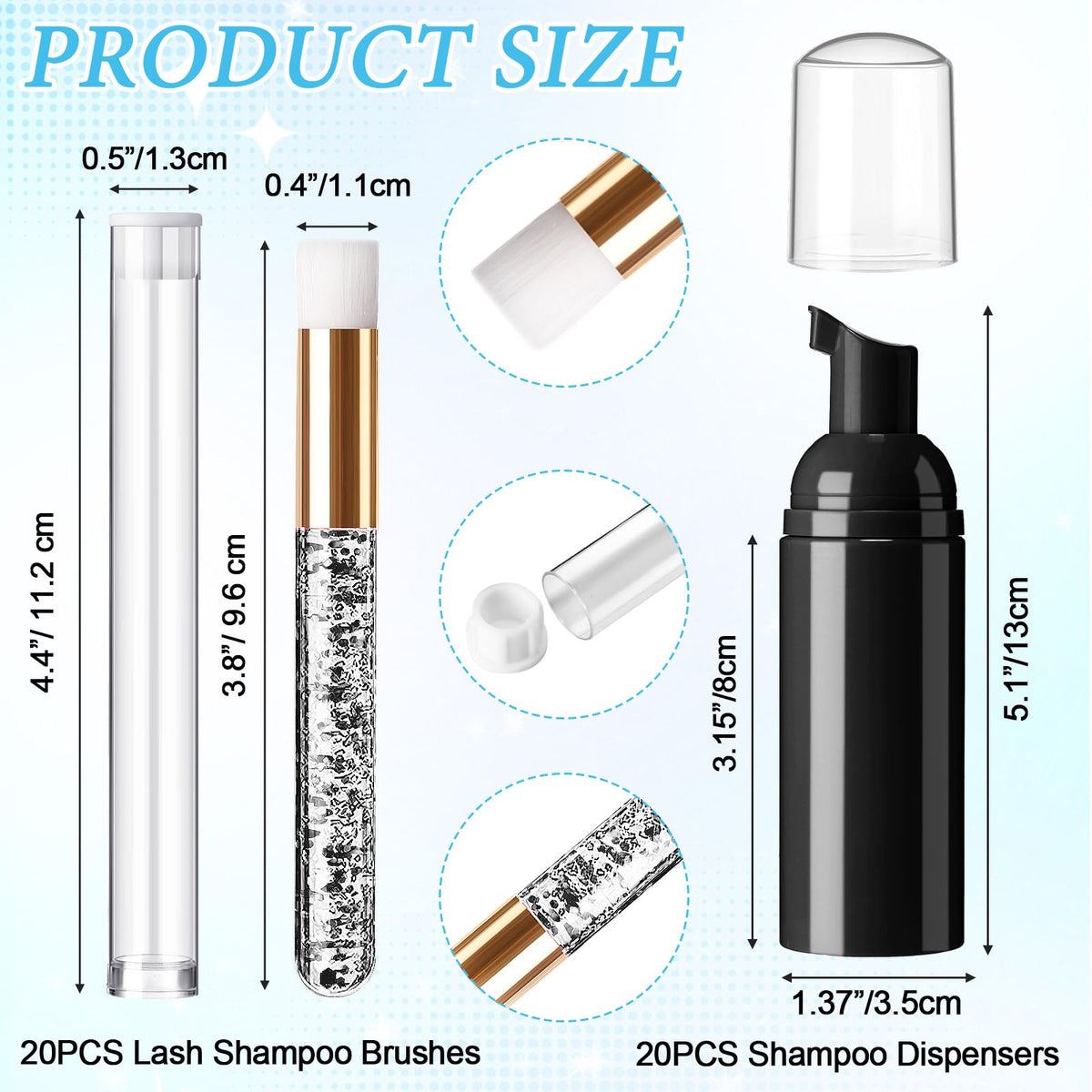 Zhehao foam pump bottle closeup showing foam dispenser for measured cleanser benefit: precise dosing