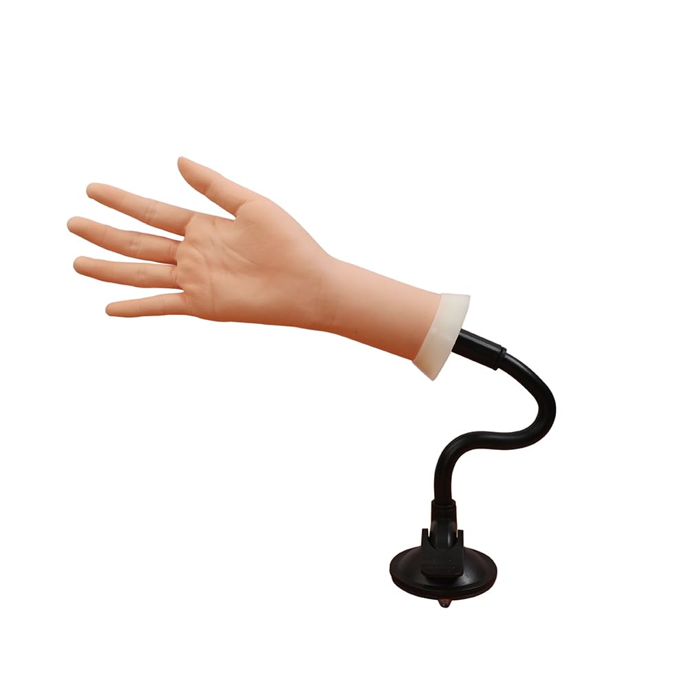 ZhuoYi hand in use with acrylic application demonstrating controlled technique practice