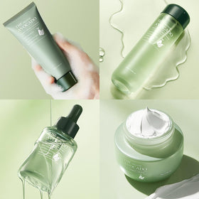 Zifeifeigs cleanser pump detail revealing gentle foam benefit for clarity