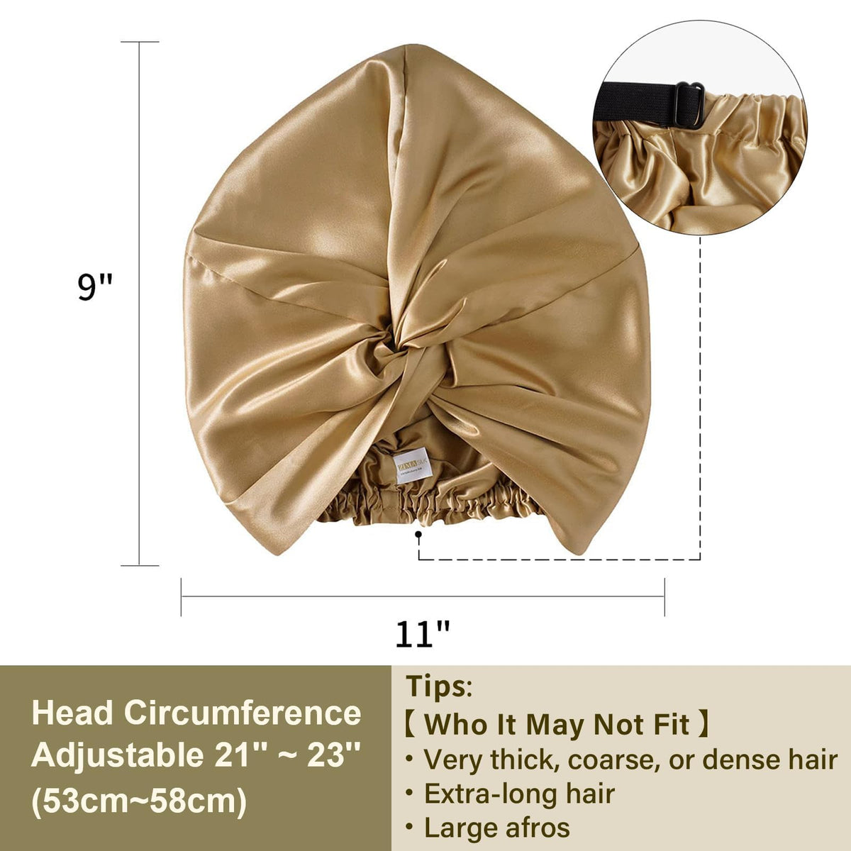 ZIMASILK bonnet on model sleeping demonstrating frizz-reduction benefit
