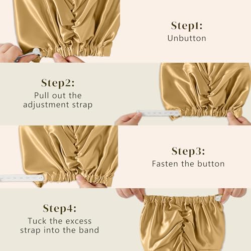 ZIMASILK bonnet beside ruler showing size for fit reassurance