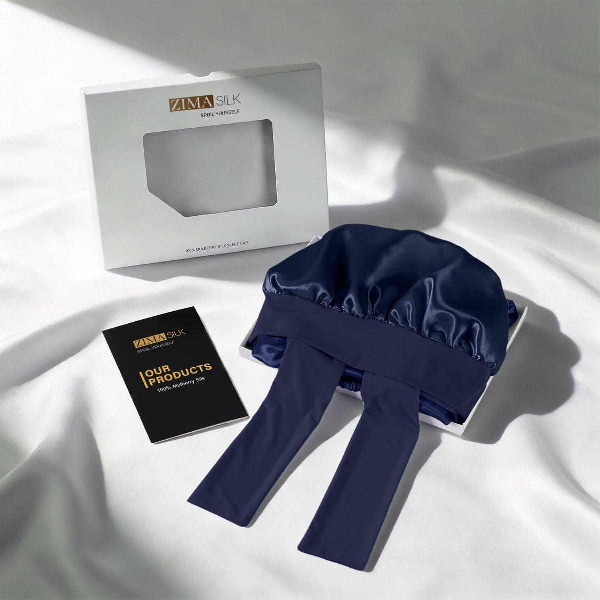 ZIMASILK label with OEKO-TEX tag showing safe fabric certification