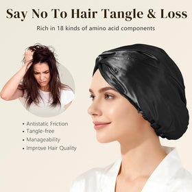 ZIMASILK interior silk lining preserving hair moisture and sheen