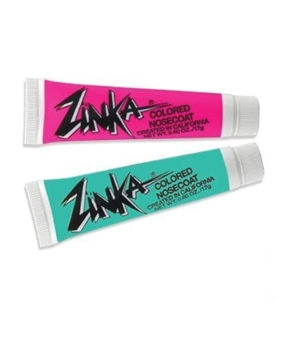 Zinka teal and pink front packaging showing bright protective tubes