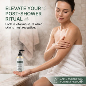 Ziolam Elycura oil texture on skin absorbing quickly and nourishing