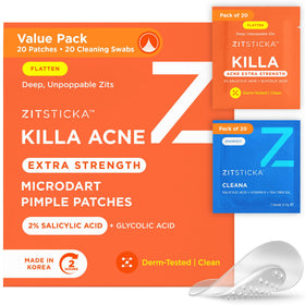 ZitSticka front packaging showing product and count benefit