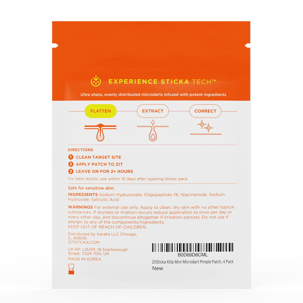 ZitSticka lifestyle image in a bag showing portability and emergency spot treatment