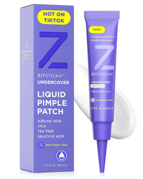 ZitSticka front tube view showing compact travel-ready packaging and clear branding