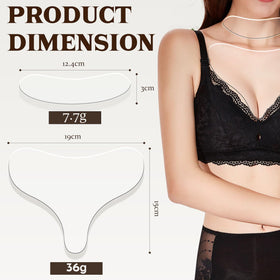 ziyue pads worn in a bedroom setting showing overnight anti-crease use