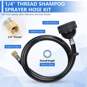 ZKDAUSDO black rubber hose texture demonstrating flexibility and kink resistance