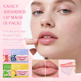 ZKONLY mask in use on model demonstrating quick at-home spa benefit