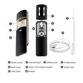 ZLiME Kingsmile removable 9 ml water tank open for easy refill and simple cleaning