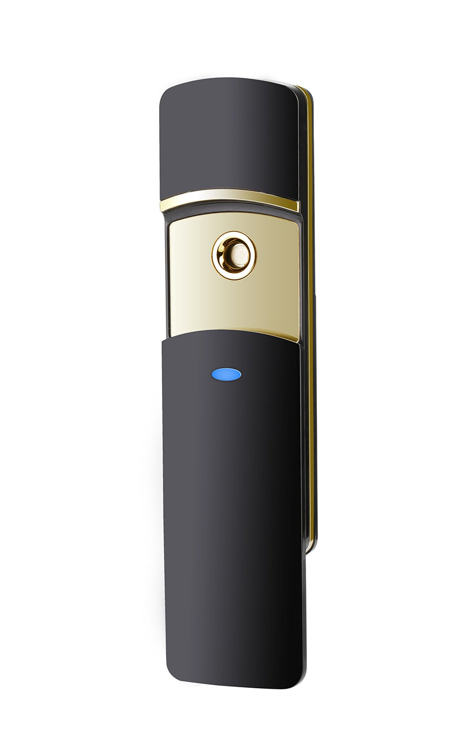 ZLiME Kingsmile front view showing sleek black design and power slider, perfect for travel