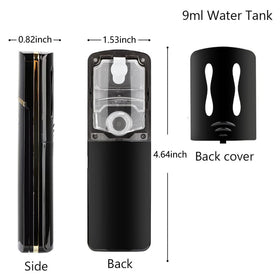 ZLiME Kingsmile top nozzle close-up highlighting atomization chip and ultra-fine mist output