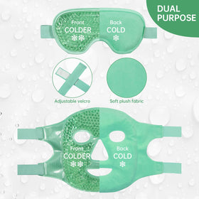 ZNÖCUETÖD frozen gel detail showing flexible cold contouring