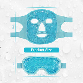 Using ZNÖCUETÖD mask during skincare routine to calm skin