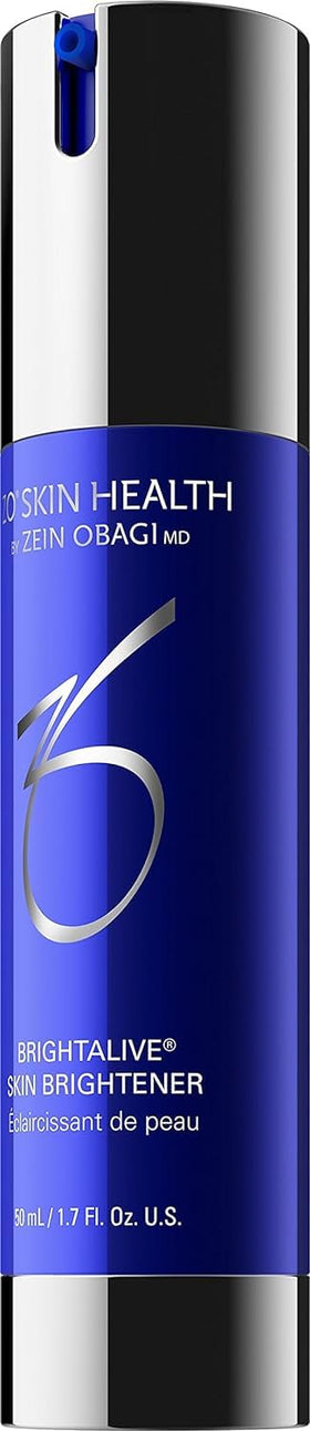 ZO Skin Health Brightalive front jar showing packaging and volume benefit