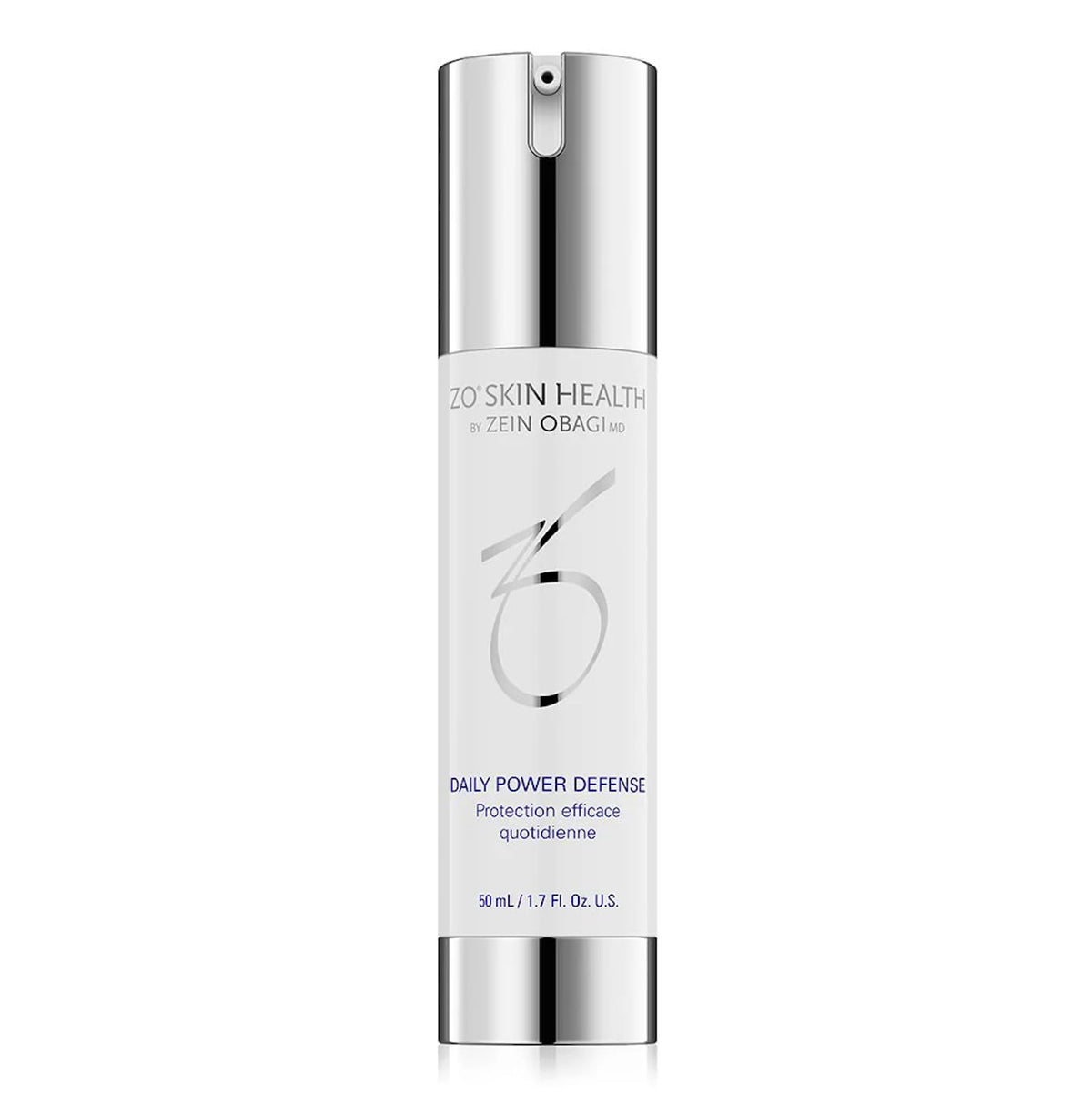 ZO SKIN HEALTH front bottle image showing sleek packaging and daily-use benefit