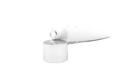 ZO SKIN HEALTH enzymatic peel held next to hand for size comparison illustrating portable 1.7 fl oz convenience