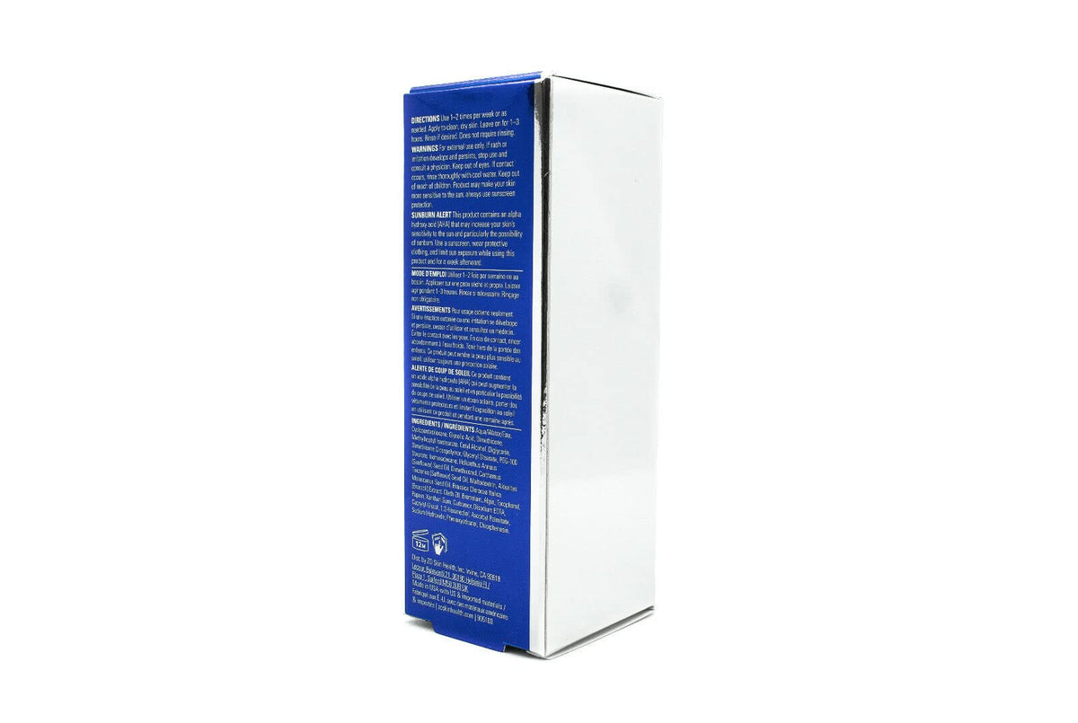 ZO SKIN HEALTH enzymatic peel creamy texture close-up showing smooth consistency and gentle exfoliation effect
