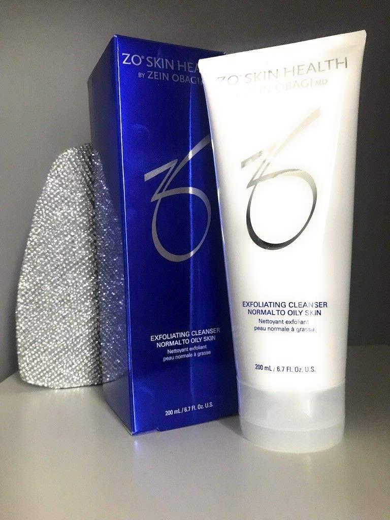 ZO SKIN HEALTH cleanser front packaging showing tube and balanced skin benefit