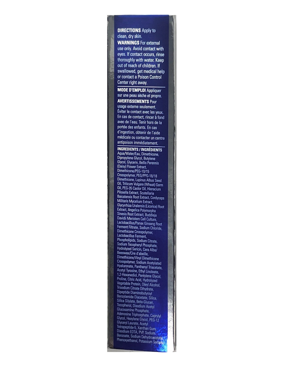ZO SKIN HEALTH label and packaging detail highlighting ingredient clarity benefit