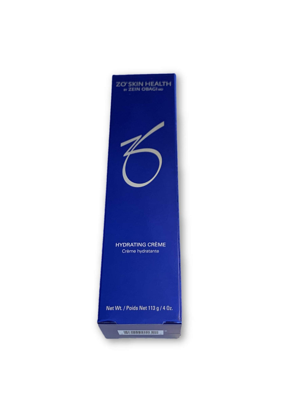 ZO SKIN HEALTH hydrating creme front packaging shows jar and soothing moisturizer benefits