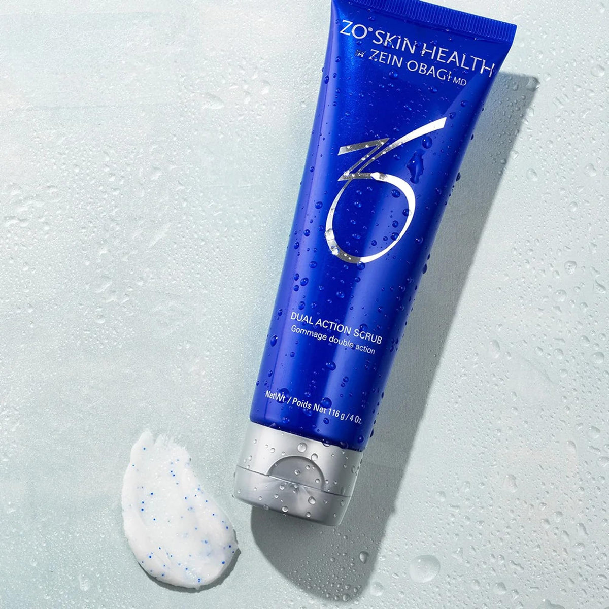 ZO SKIN HEALTH placed by sink in bathroom routine for daily skincare benefit