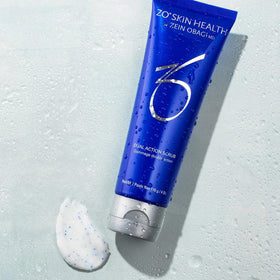 ZO SKIN HEALTH placed by sink in bathroom routine for daily skincare benefit