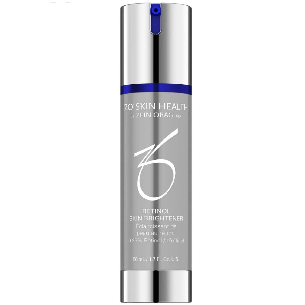 Close-up of ZO SKIN HEALTH retinol serum drop highlighting smooth texture and controlled-release technology benefits