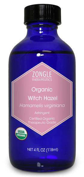Zongle Therapeutics front packaging showing 4 oz glass bottle and label benefit