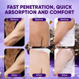 Zotreval oil drops on skin, illustrating non-greasy sheen and quick absorption