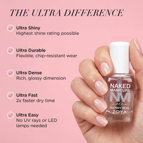 ZOYA label and ingredients section highlighting clean-beauty benefit