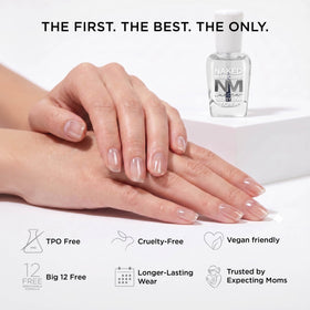 ZOYA finished manicure lifestyle scene showing salon-quality results